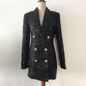 NEEJA Blazer Sequin Dress