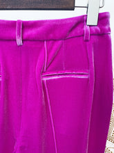 Load image into Gallery viewer, PITCHAPPLE Velvet Suit Pants
