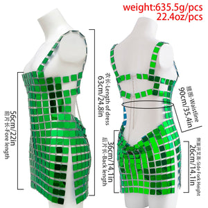 SHAMBHALA Acrylic Rectangular Dress