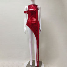 Load image into Gallery viewer, WATSONIA Sequin Cut-Out Gown
