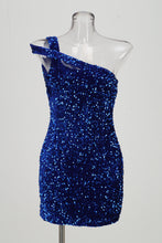 Load image into Gallery viewer, LENKORAN Sequin Mini Dress
