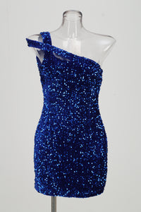 LENKORAN Sequin Mini Dress