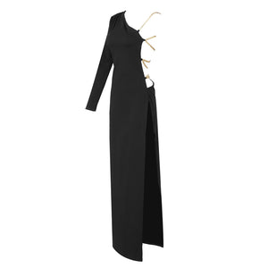 TREMULOIDES Maxi Backless Dress