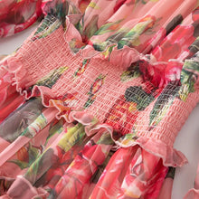 Load image into Gallery viewer, PRUNUS Floral Chiffon Maxi
