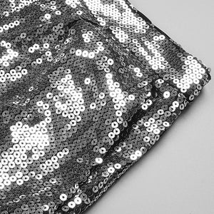 ROSECLUSIA Sequin Top Pants Set
