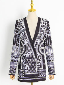 COPEY Beaded Blazer Dress