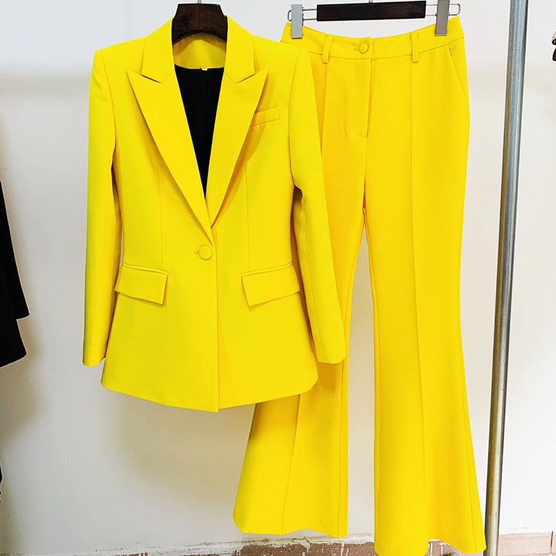 CARYA Blazer Pants Set