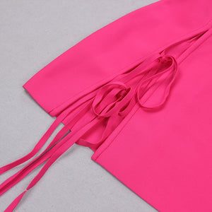 ALBIZIA Bandage Turtleneck Mini