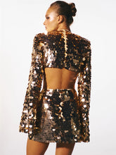 Load image into Gallery viewer, LOVEBIRD Sequin Backless Mini
