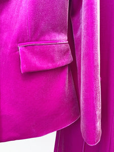 PITCHAPPLE Velvet Suit Pants