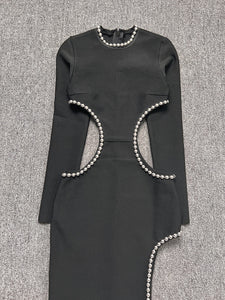 JUNIPERIS Bandage Long Dress