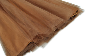 ELLOWWOOD Satin Tulle Dress