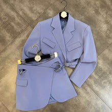 Load image into Gallery viewer, ORIENCEDAR Blazer Skirt Set
