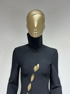 ALBIZIA Bandage Turtleneck Mini