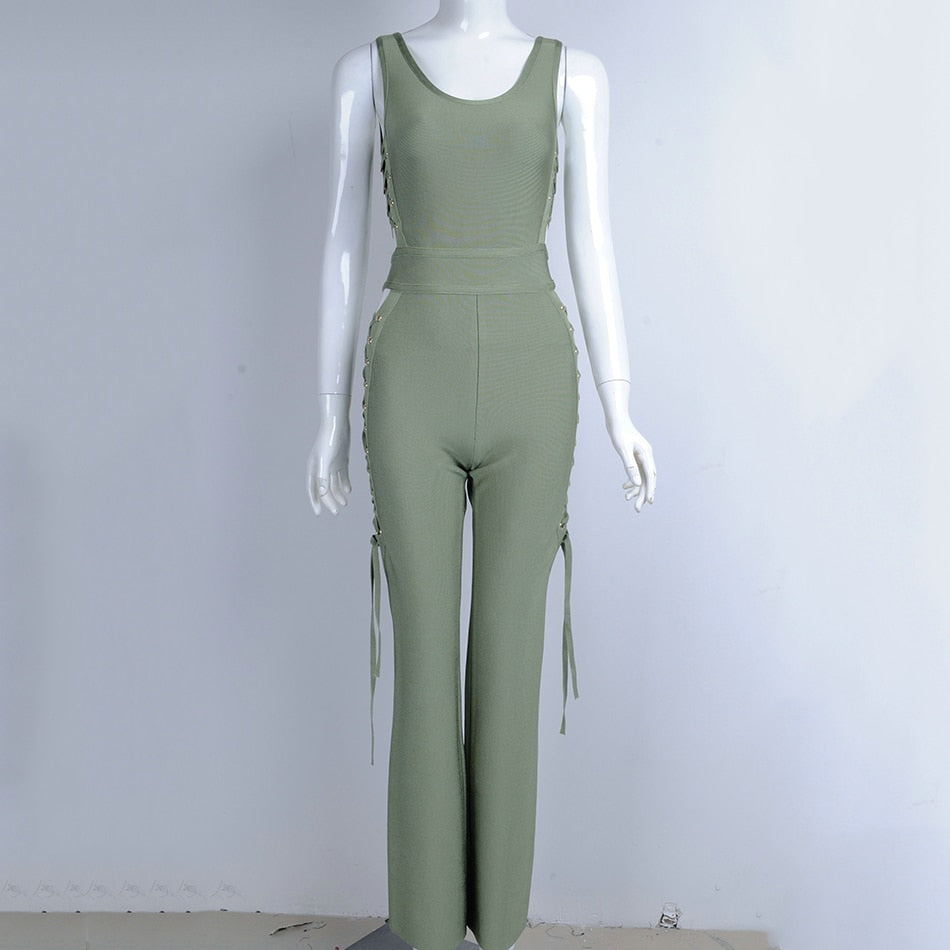 ROBINIA Bandage Jumpsuit