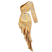 Load image into Gallery viewer, WIKSTROEMIA Ruffle Floral Dress

