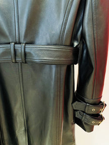 WAKA PU Leather Coat