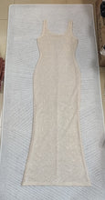 Load image into Gallery viewer, CEDAR Mesh Crystal Long Dress
