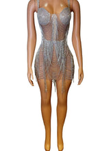 Load image into Gallery viewer, PRADA Crystal Mini Dress
