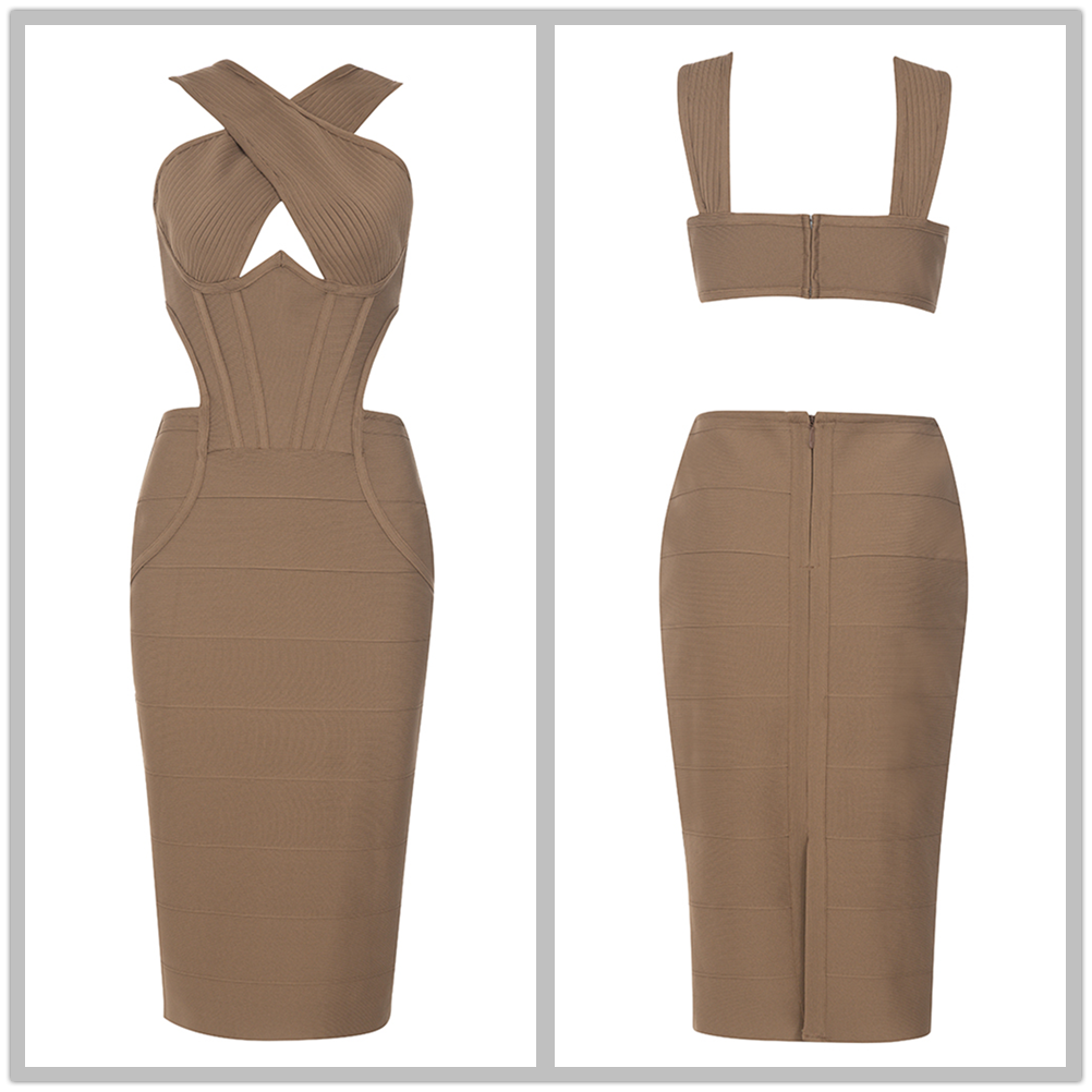 RIGIDA Bandage Midi