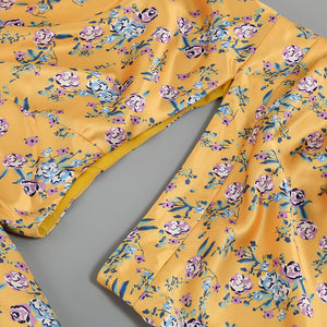 WIKSTROEMIA Ruffle Floral Dress