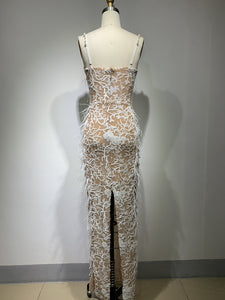 MACAW Pearl Furr Gown