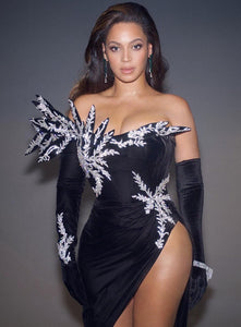 BEYONCE Velvet Inspired Gown