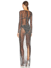 Load image into Gallery viewer, CANARY Long Mesh Dress
