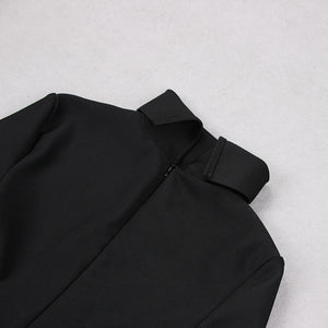 ALBIZIA Bandage Turtleneck Mini