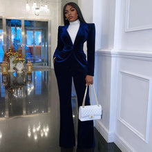 Load image into Gallery viewer, PITCHAPPLE Velvet Suit Pants
