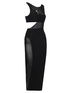 BASTAD Mesh Midi Dress