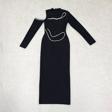 Load image into Gallery viewer, ALEXANDIAN Bandage Ankle Dress
