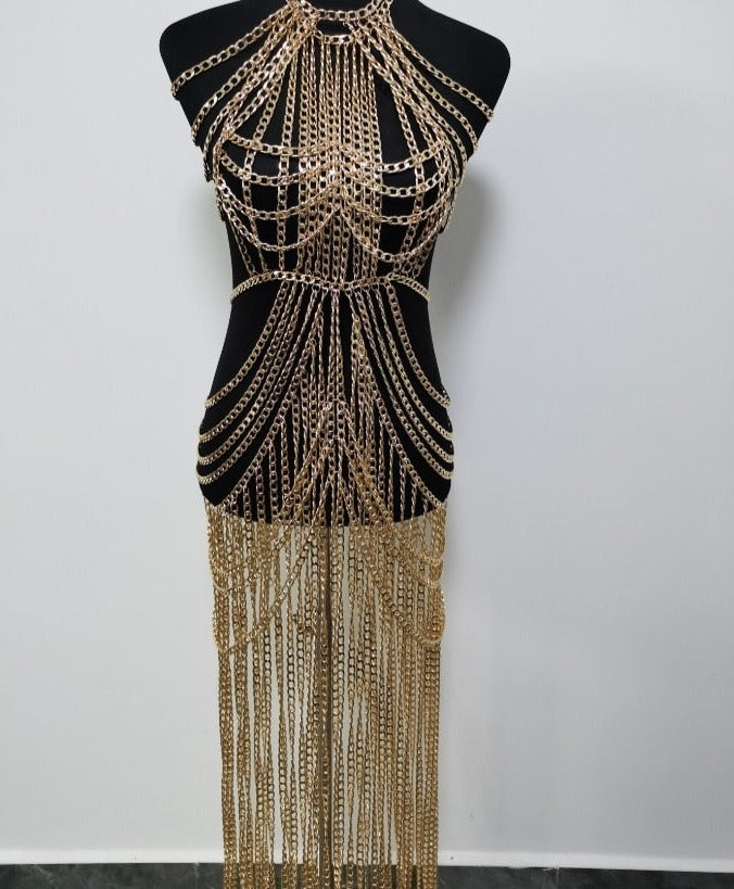 DIOR Chain Dress