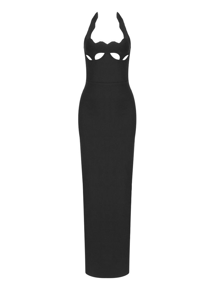 WELDENIA Bandage Long Dress