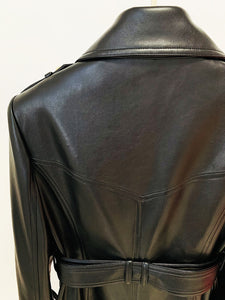 WAKA PU Leather Coat
