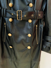 Load image into Gallery viewer, WAKA PU Leather Coat
