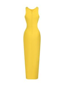 OUTENIQUA Chain Bandage Dress