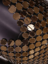 Load image into Gallery viewer, MELT Bronze Acrylic Disk Dress
