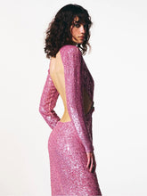 Load image into Gallery viewer, GUIBOURTIA Sequin Long Dress
