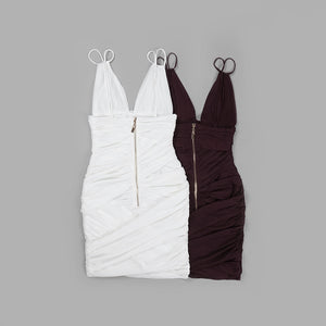 WASHINGTONIA Mesh Mini Dress