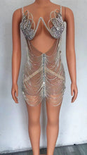 Load image into Gallery viewer, VERSACE Midi Crystal Dress
