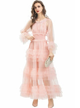 Load image into Gallery viewer, MAGNOLIA Cascading Lace Maxi
