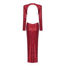 Load image into Gallery viewer, GUIBOURTIA Sequin Long Dress
