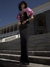 Load image into Gallery viewer, NIENSIS Puff Sleeve Long Dress
