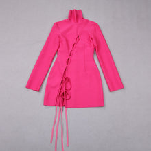 Load image into Gallery viewer, ALBIZIA Bandage Turtleneck Mini
