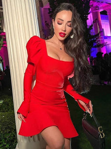 BINDINGA Bandage Mini Dress