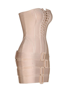 MYRTLE Bandage Mini Dress