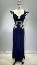 Load image into Gallery viewer, WITTROCKIA Long Velvet Dress
