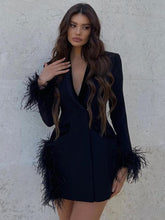 Load image into Gallery viewer, PHOENIXGE Bandage Blazer Dress
