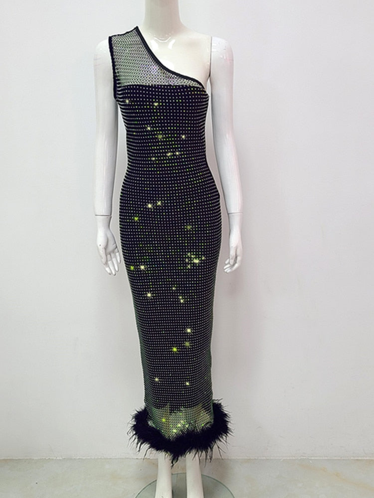 OILBIRD Sparkly Midi Dress